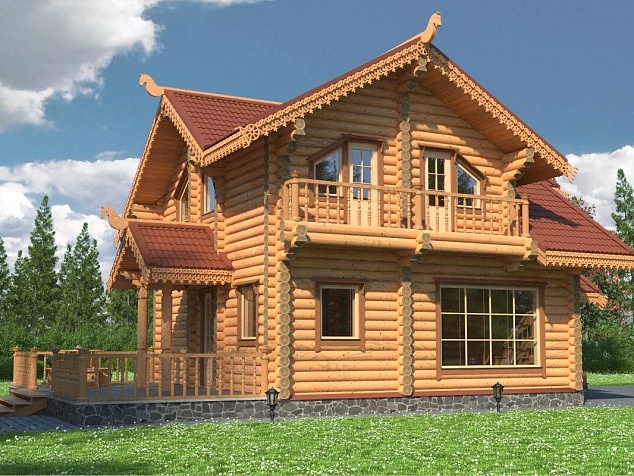 купить загородный дом деревянный